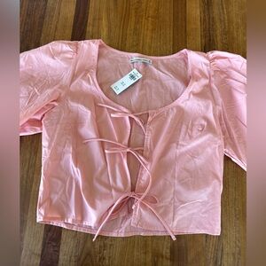 NWT pink blouse